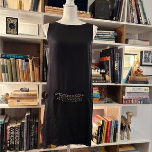 Lorena Sarbu Elegant Black Sleeveless Dress